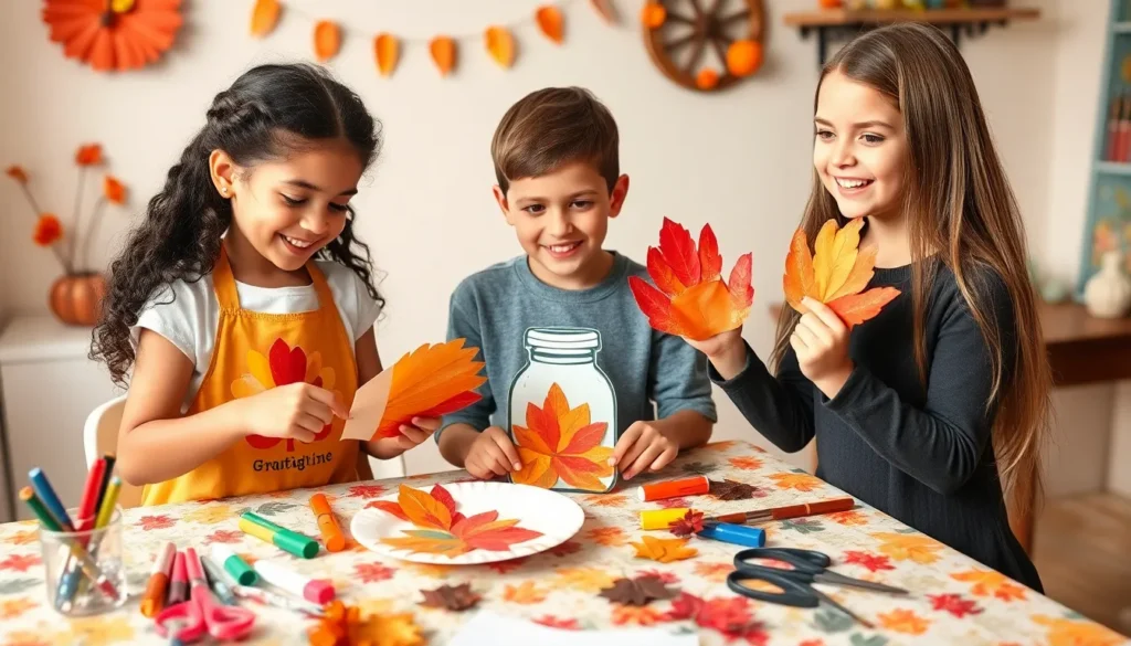 thanksgiving craft ideas for kids