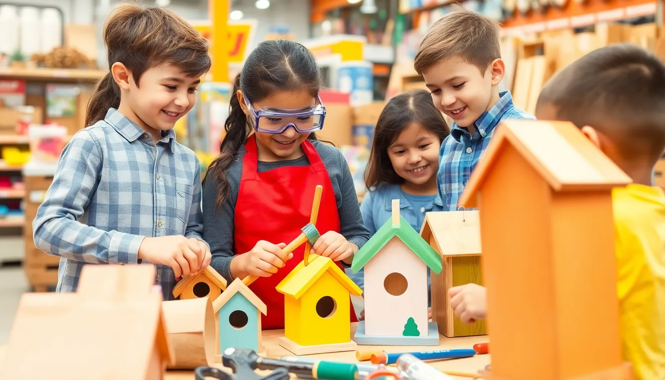 home depot kids projects