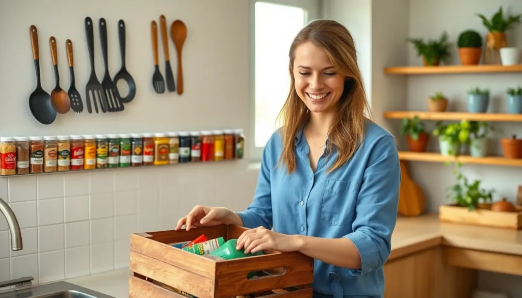 diy kitchen storage hacks