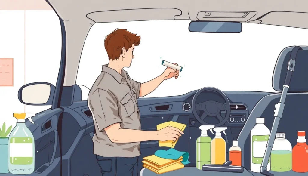 diy car detailing interior hacks